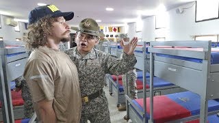 Intenté hacer un día de entrenamiento militar en Colombia [upl. by Dressel261]