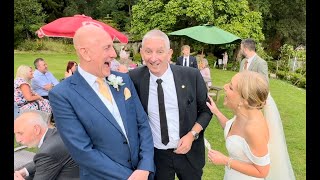 Moor Hall Magician Owen Strickland at Ian and Helens Wedding [upl. by Ettezoj]