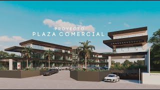 PROYECTO PLAZA COMERCIAL  RECORRIDO VIRTUAL [upl. by Joni]