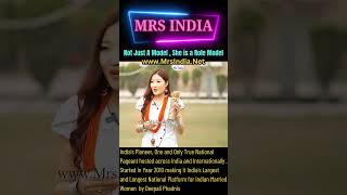 Kala Appong by Mrs India Finalist for Tourism Queen Mrs India 2025 2026 Winners Apply Now [upl. by Paton]