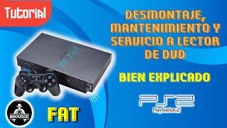 PS2 Fat Como desarmar dar mantenimiento y armar [upl. by Yarw178]