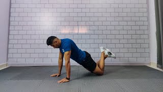 KNEE PLANK TO TRICEP EXTENSION [upl. by Savinirs683]