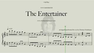 The Entertainer  Easy Piano [upl. by Rochemont]