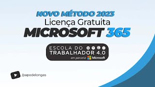 Microsoft 365  Licença Original  Novo Método 2023  Tutorial [upl. by Clifford]