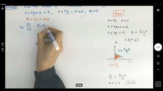 Double Integral Volume of Tetrahedron [upl. by Britney13]