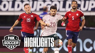 Mexico vs Costa Rica Highlights  CONCACAF Gold Cup [upl. by Wolenik]