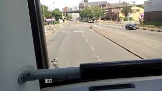 j8960 Enviro 400 66XKW mcgills bus coming into glasgow city centre 38 route 7721 [upl. by Anirres]