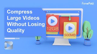 How to Compress Video Size in High Quality [upl. by Eicrad]