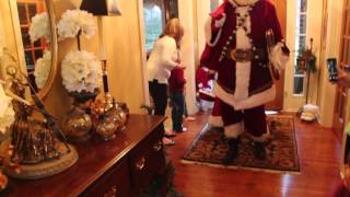 Santa Visits Nana amp Bopas House 2015 [upl. by Anairuy831]