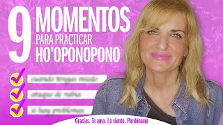 Momentos IMPRESCINDIBLES para practicar HOOPONOPONO  María José Cabanillas [upl. by Ecirb]