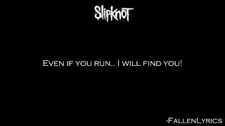 Slipknot  Prosthetics Lyric Video HD [upl. by Flavio]