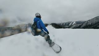 Nozawa Onsen Snow Resort Skyline amp Uenotaira Course [upl. by Coop117]