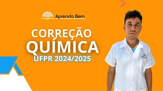 Resolução QUÍMICA  UFPR 2025 [upl. by Goles]