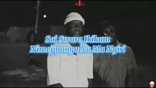 Scar Mkadinali Ft King Kaka Acha Zitoke Official Lyrics [upl. by Yruam]