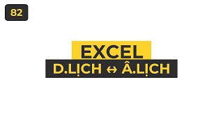 Excel  Đổi lịch dương sang lịch âm và ngược lại EASY [upl. by Nasya]