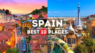 Amazing Places to Visit in Spain  Travel Video [upl. by Hilario]