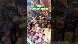 OMG Bologna Market in Italy omg travel foodshorts bologna urlaub italy sausage shorts [upl. by Solange]