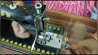 Sewing Machine Tension Assembly Adjustment in Tamil  தைக்கும் போது நூல் கட் ஆவதை தடுப்பது எப்படி [upl. by Eelamme]