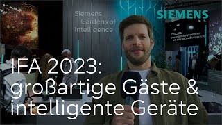 Siemens auf der IFA 2023 Ein Blick in die Zukunft der Haushaltsgeräte  Siemens IFA [upl. by Kwang]