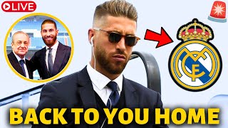 🚨URGENT THIS NEWS CONFIRMED SERGIO RAMOS BACK TO REAL MADRID REAL MADRID NEWS [upl. by Attenna]