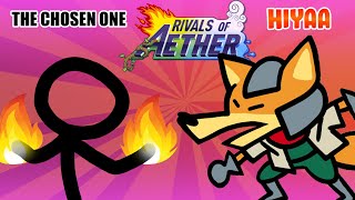 The Chosen One VS Melee Fox  Rivals Of Aether [upl. by Tacita]