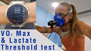 VO2 MAX amp LACTATE THRESHOLD TEST  How accurate is Garmin [upl. by Doherty]