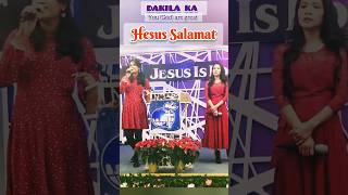 DAKILA KA ♥️☺️ Hesus Salamat  Tagalog Worship song shorts music jesus worship gospel god [upl. by Eilak]