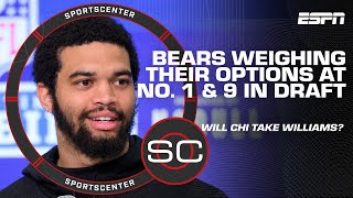 Bears to evaluate Caleb Williams pro day potential NFL Draft day trades  Cronin  SportsCenter [upl. by Iru181]