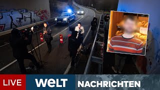 FESTNAHME nach POLIZISTENMORD Polizei fasst zwei Tatverdächtige  WELT Newsstream [upl. by Guyon]