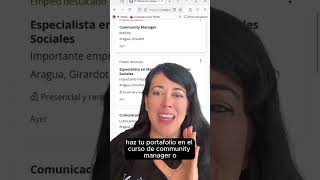 Consigue empleo fácilmente después de especializarte en el Curso de Community manager y en el [upl. by Pinebrook]