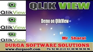 Qlik View  QlikView Session  18 by Sharat [upl. by Branscum]