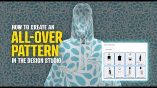 How to create an allover pattern in the design studio [upl. by Wendell585]