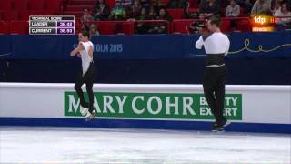 Fedor Klimov amp Ksenia Stolbova SP Pairs European 2015 Stockholm [upl. by Htur]