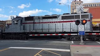 Main Street NYSampW level crossing Hackensack NJ [upl. by Inami]