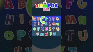 abc alphabet song  instrumental karaoke  POPULAR NURSERY RHYME Shorts [upl. by Kare150]