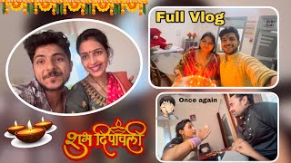 Bhen ke Sath Happy Diwali 🪔 Ankush the vlogs [upl. by Solracsiul]