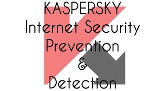 Kaspersky Internet Security 2017 Tweaked setting Prevention and Detection Test [upl. by Sylas]