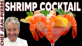 Shrimp Cocktail with the Perfect Cocktail Sauce  Chef JeanPierre [upl. by Darom]