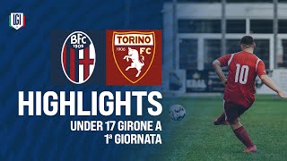 Highlights BolognaTorino U17 AB 1ª giornata stagione 202425 [upl. by Ceciley288]