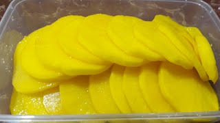 HOW TO MAKE KOREAN YELLOW PICKLED RADISH [upl. by Odawa]