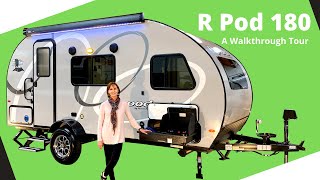 R Pod 180 by Forest River Walkthrough Tour [upl. by Charissa]