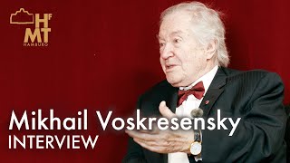 Interview with Mikhail Voskresensky [upl. by Shulock]