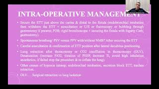 Anesthesia for TracheoOesophageal Fistula TOF Part2 [upl. by Massie274]