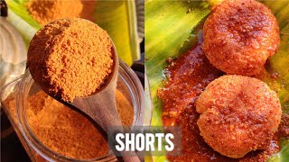 Idli milagai podi  chutney podigunpowder foodzeee Full Recipe video link in the description box [upl. by Eustacia]