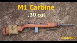 M1 30 caliber Carbine [upl. by Chafee]