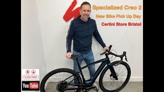 Specialized Creo 2 New Bike Pick Up Day  Certini Bristol [upl. by Acissehc]