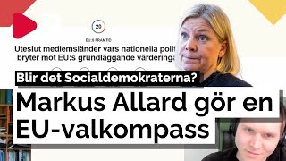 Markus Allard gör en EUvalkompass – quotVarför driver ingen swexitquot [upl. by Auqinet428]