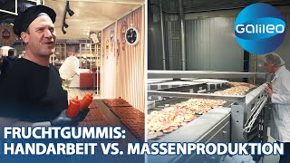 Fruchtgummis Handarbeit vs Massenproduktion  Galileo  ProSieben [upl. by Tlevesor462]