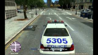 GTA4EFLC  NYPD patroling [upl. by Amaras]