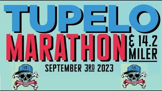 Tupelo Marathon and 14 2 Miler 2023 [upl. by Haropizt905]